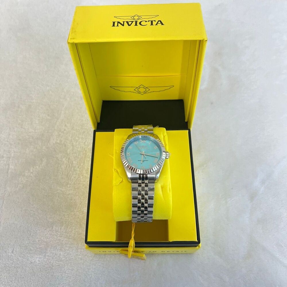 Invicta Silver Watch Tiffany Blue NEW Women’s Watch